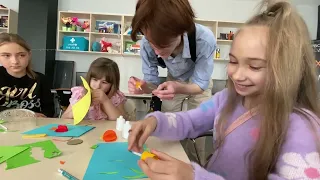 Творча майстерня для первомайських дітей в ХАБ "КОМОРА"