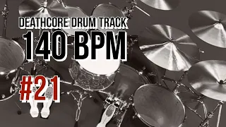 Deathcore Drum Track 140 bpm