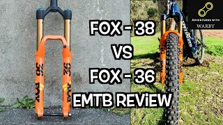 Fox 38 Fork 2021 Vs Fox 36 2020 |  E MTB review / Tested  is it worth upgrading  ?
