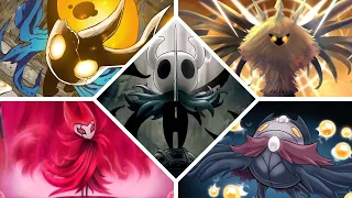 Hollow Knight - All Bosses + All Endings