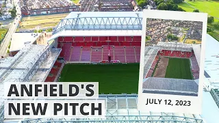 ANFIELD | Liverpool's new pitch (almost) finished being laid