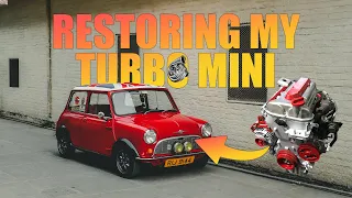 Bee Kay's Garage | Turbo Mini Cooper Restoration Vlog Part 1
