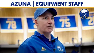 "That's Why My Equipment Is Always Smelly!" | Hanging With The Buffalo Sabres Equipment Staff