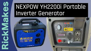 NEXPOW YH2200i Portable Inverter Generator