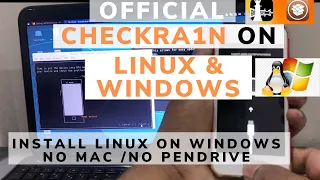 OFFICIAL CHECKRA1N FOR LINUX /WINDOWS iOS 13 JAILBREAK [FULL TUTORIAL] (NO PENDRIVE-NO MAC)