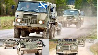 ‘Scottish Gunners’  Convoy on the move! 🏴󠁧󠁢󠁳󠁣󠁴󠁿