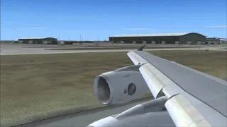 [FSX] Singapore Airlines Airbus A380 Takeoff from London Heathrow Airport