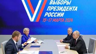 ЦИК России зарегистрировал Путина кандидатом на президентских выборах