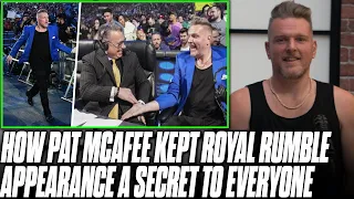 Pat McAfee Tells Michael Cole How He Kept Royal Rumble Appearance A Surprise