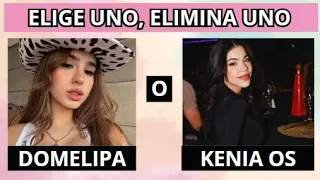 Elige uno, elimina uno🔥¿Qué prefieres? Edición Youtubers