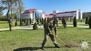 Спасатели Гомельщины приняли участие в республиканском субботнике | 20.04.2024