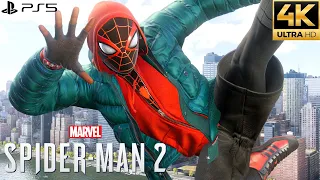 Marvel's Spider-Man 2 PS5 - Sportswear Suit Free Roam Gameplay (4K 60FPS)