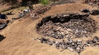Lechuguilla y Bacanora distilados oculto Sierra Sonora cerca Chihuahua. 4K GoPro. May 13 2023
