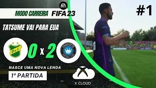 Modo Carreira FIFA 23 XCLOUD - Inicio de Tatsume no Charlotte Football Club #1