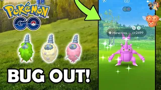 DON'T MISS THE BUG OUT EVENT in Pokémon GO! (2024) | Mega Heracross Raid Day