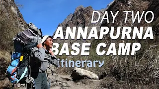 Annapurna Base Camp, Himalaya Nepal | Solo Trekking as a Woman (Day 2 was tough)