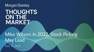 Mike Wilson: In 2022, Stock Picking May Lead