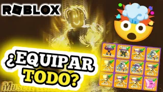 ¿Equipar todas las pets?🤯😱💪 MUSCLE LEGENDS 💪 | ROBLOX