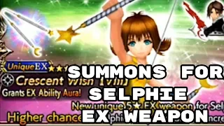 Summons for Selphie EX Weapon - DFFOO - Dissidia Final Fantasy: Opera Omnia