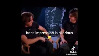 Hilarious video of Ben Stiller doing an Impression of Tom Cruise 😂 #repost #tomcruise #benstiller