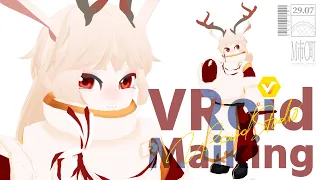 【VRoidメイキング】オリジナルモデル『とかく』制作タイムラプス映像【VRoid Studio making】