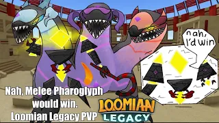Nah, Melee Pharoglyph would win - Loomian Legacy PVP