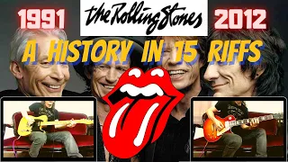 The Rolling Stones - An History in 15 Riffs (1991 - 2012) Guitar Cover