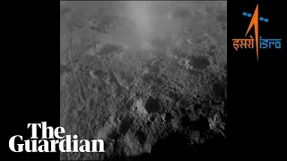 Footage from moon shows Indian lunar lander successfully 'hopping'