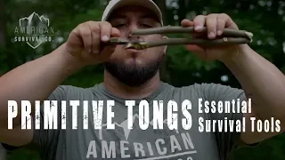 Primitive Tongs - Essential Survival Tools