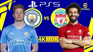 eFootball 2022 NEXT-GEN Online Highlights Gameplay Liverpool vs Manchester City -  PS5 - 4K 60FPS