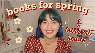 all the books i'm currently reading & some spring book recs 💐