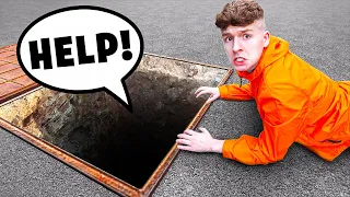 Our Dog FELL INTO THE SEWER!