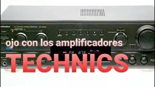 OjO con los Sintoamplificadores Technics SA-AX530