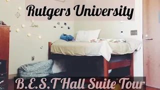 Rutgers University BEST Hall Suite Tour | Kimberly Pham