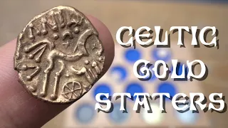 5 Celtic Dobunni GOLD STATERS Worth £10,000!! | Celtic Gold Coinage