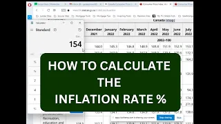 How to Calculate the Inflation Rate - EASY!