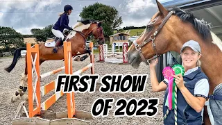 FIRST HORSE SHOW OF ‘23 | British Showjumping