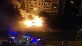 Пожар в Букмекерской конторе в Томске