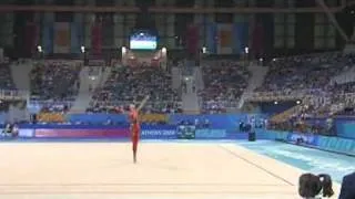 Olympic games Athens 2004 - Aliya Yussupova KAZ hoop final