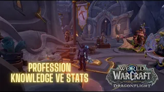 Profession Knowledge nedir? Crafting ve gathering statları ne işe yarar?  - WoW Meslek Rehberi #2