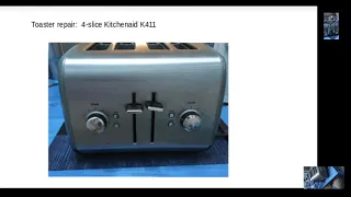 Kitchenaid 4 slice toaster lever won’t  stay down