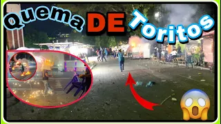 Quema de toritos🎇| fiesta patronales| San Matías| El Salvador 🇸🇻