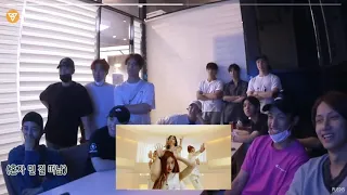 SEVENTEEN reaction to ITZY - "마.피.아. In the morning"  M/V