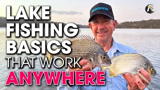 Lake Fishing BASICS that will work ANYWHERE ➡️🌍✅🐟 !!