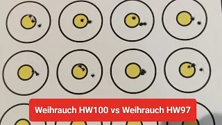 PCP Vs Spring air rifle | Weihrauch HW100 Vs HW97