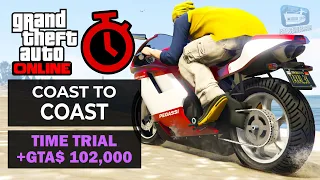 GTA Online Time Trial - Coast to Coast (Under Par Time)