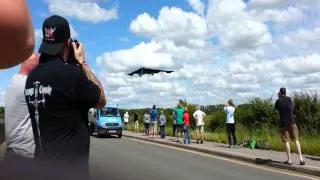 B2 Stealth Bombers Arriving At RAF Fairford 2014
