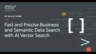 Oracle AI Vector Search Technical Overview