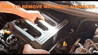 How to Remove E46 330D Intake Manifold M57 Diesel Engine DIY