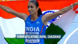 Rupal Chaudhary 400m Bronze U20 World Athletics Championships 2022